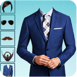 Smart Men Suit-Beard Photo Editor: Hair Style 2018 icon