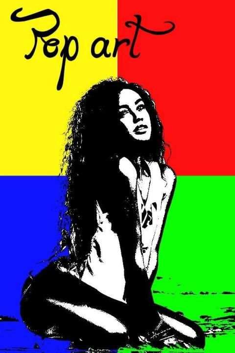 Pop art Photo Editor स्क्रीनशॉट 1