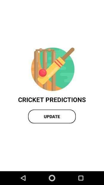 Cricket Predictions स्क्रीनशॉट 1
