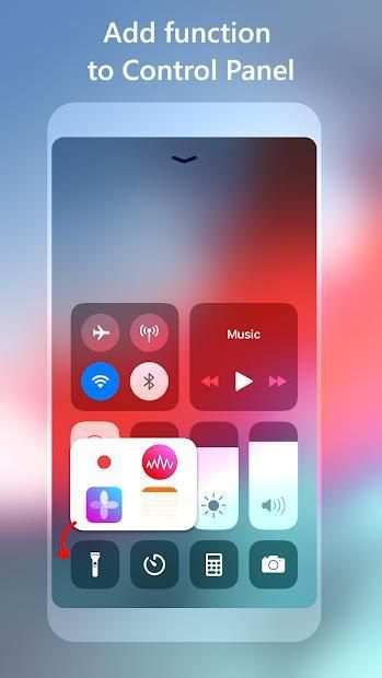 OS 12 Notification: iNoty & iControl screenshot 1