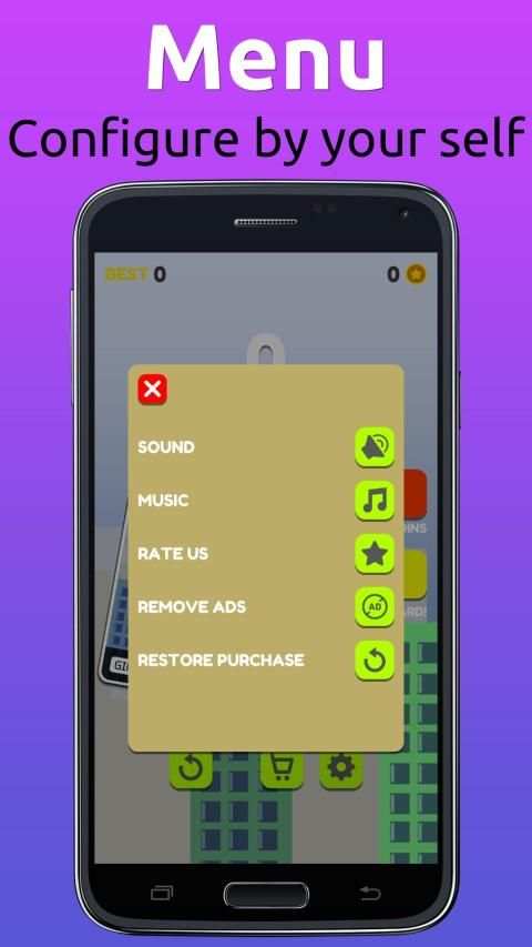 Run and hit ninja game one tap screenshot 6