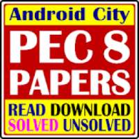 PEC 8 Past Papers 2018 (Solved)