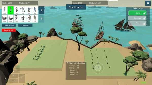 Pirate Battle Simulator screenshot 12