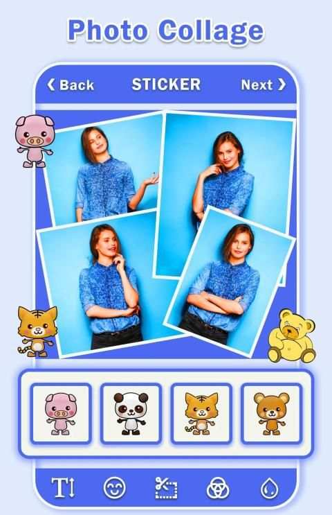 Photo Collage - Photo Collage Editor स्क्रीनशॉट 5