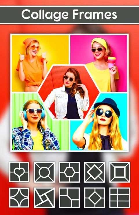 Photo Collage - Photo Collage Editor स्क्रीनशॉट 8