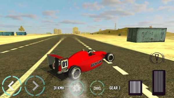 Fast Racing Car Simulator screenshot 1