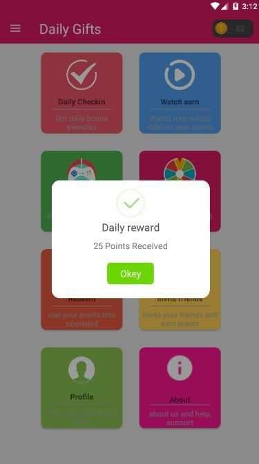 Earn Daily Gifts screenshot 5