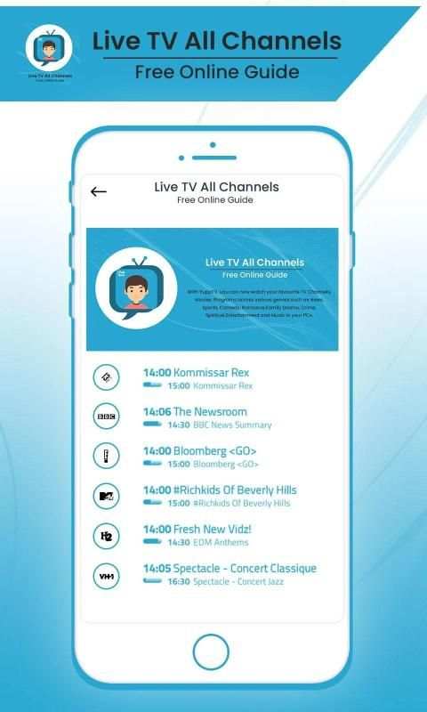 Live TV All Channels Free Online Guide स्क्रीनशॉट 4