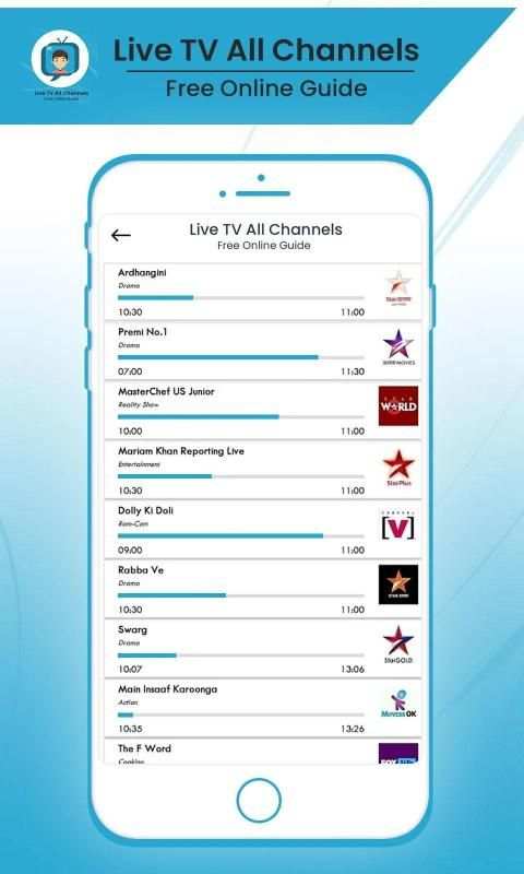 Live TV All Channels Free Online Guide स्क्रीनशॉट 3