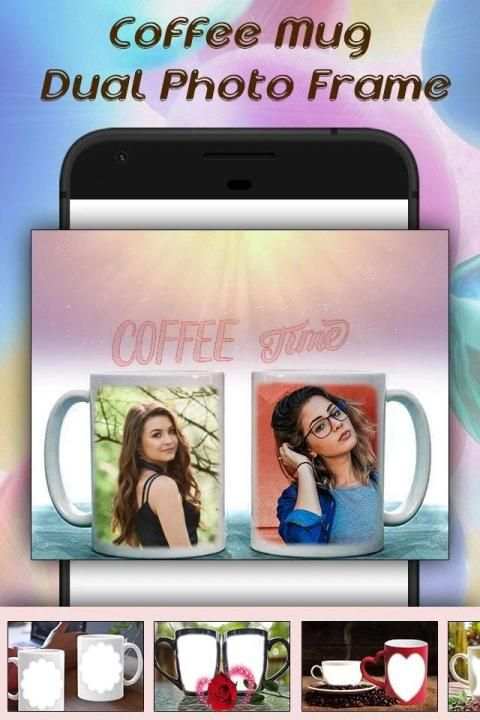 Coffee Mug Dual Photo Frame screenshot 5