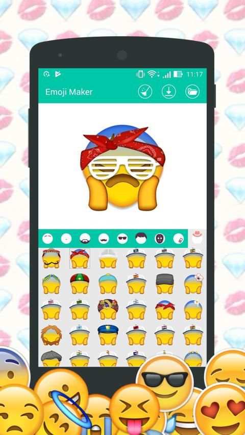 DIY Emoji Maker : Make emoji from your face screenshot 8