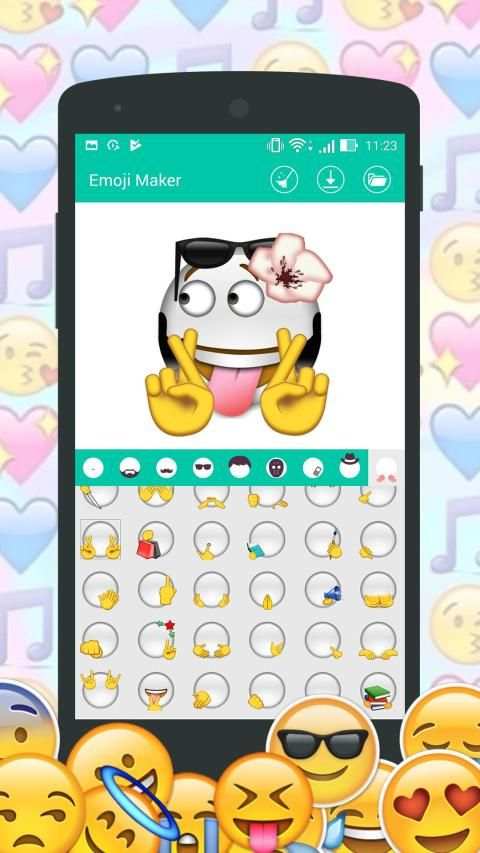 DIY Emoji Maker : Make emoji from your face screenshot 2