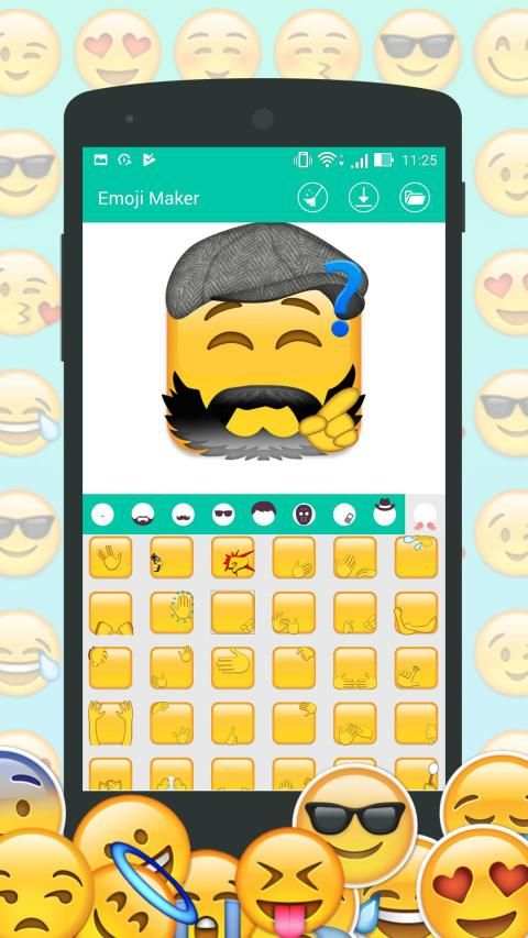 DIY Emoji Maker : Make emoji from your face screenshot 3