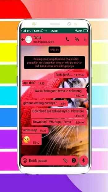 WA Warna Tema Terbaru screenshot 8