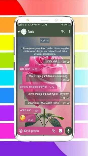 WA Warna Tema Terbaru screenshot 6