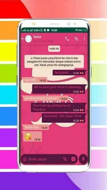 WA Warna Tema Terbaru screenshot 2