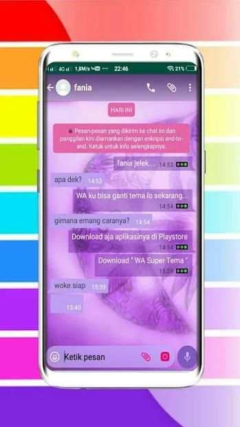 WA Warna Tema Terbaru screenshot 4