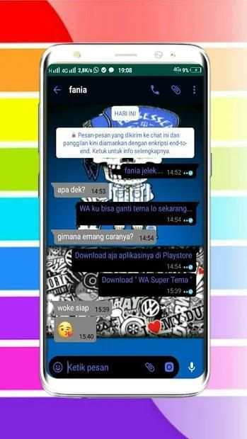 WA Warna Tema Terbaru screenshot 1