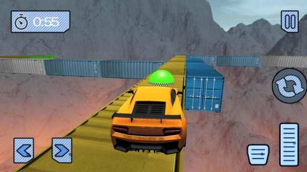 Impossible Stunt Car Tracks Mega Ramp Car Racing स्क्रीनशॉट 5