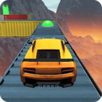 Impossible Stunt Car Tracks Mega Ramp Car Racing आइकन