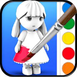 ColorMinis Kids - Color & Create real 3D art