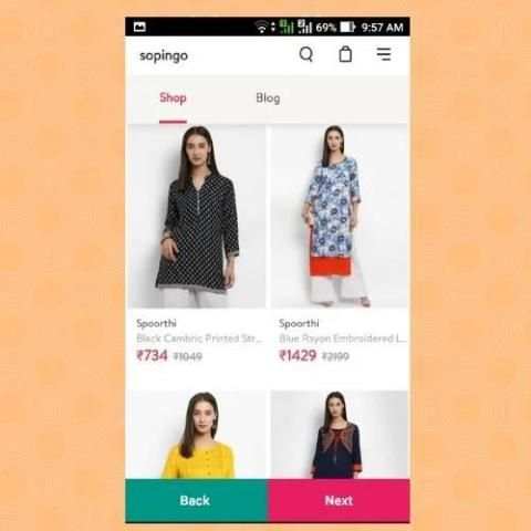 Option (Young India Online Shopping App) screenshot 1