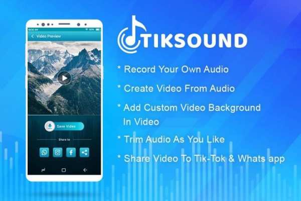 TikSound - Add Sound For TikTok Video Music Song स्क्रीनशॉट 6