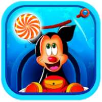 Mickey Cut Rope Candy