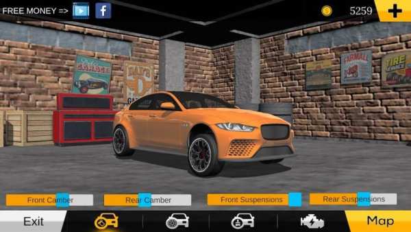 Jaguar Drift Simulator screenshot 1