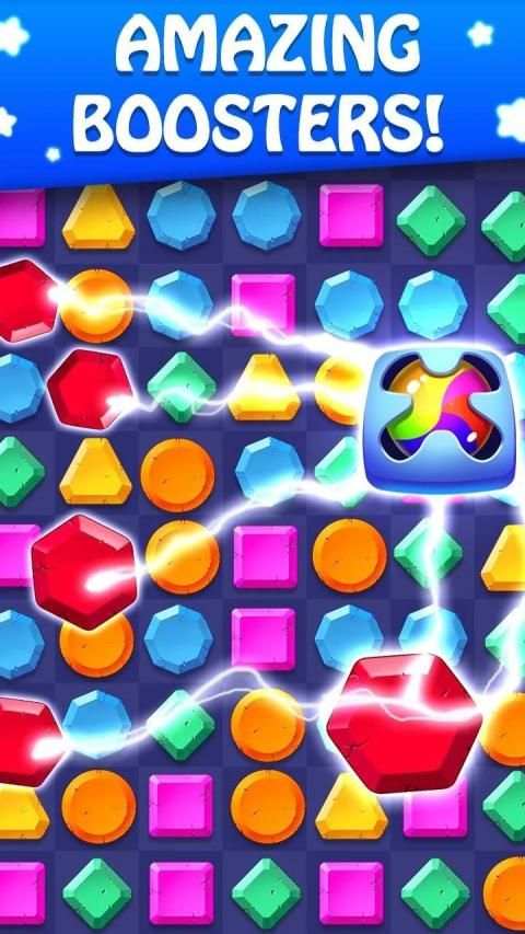 Jewel Drop - Gems & Cube Block Crush screenshot 4