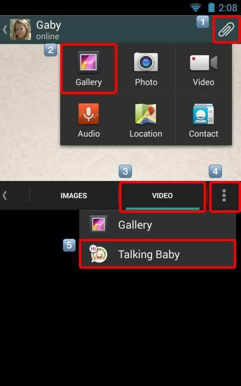 Talking Baby screenshot 2
