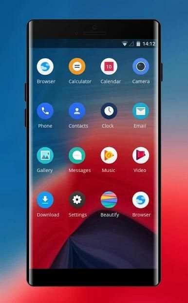 Tema peluncur untuk nubia red magic 2 screenshot 1