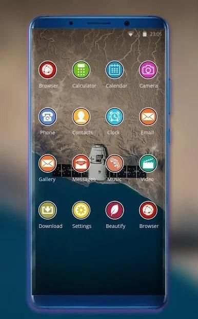 Tema untuk vivo v7 + wallpaper screenshot 1