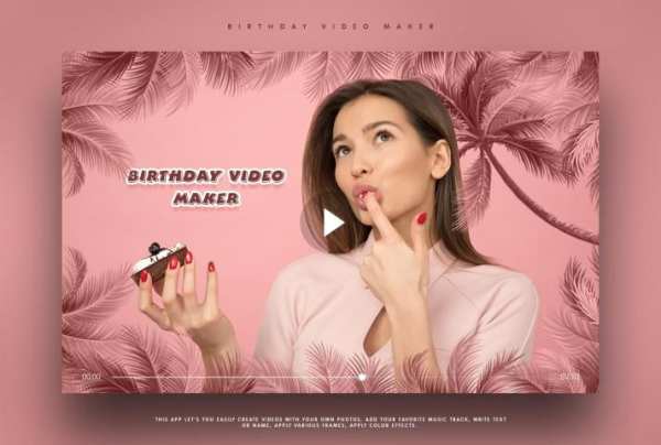 Birthday Video Maker - Video maker screenshot 6