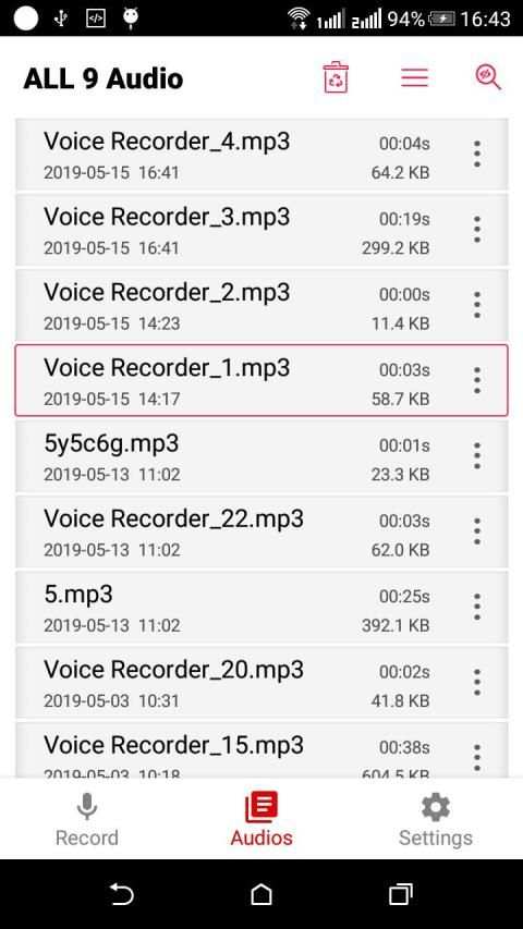 Voice Recorder & MP3 Recorder screenshot 5