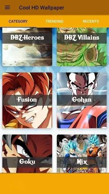 Dragon Ball Z Mix Series HD Wallpapers screenshot 2