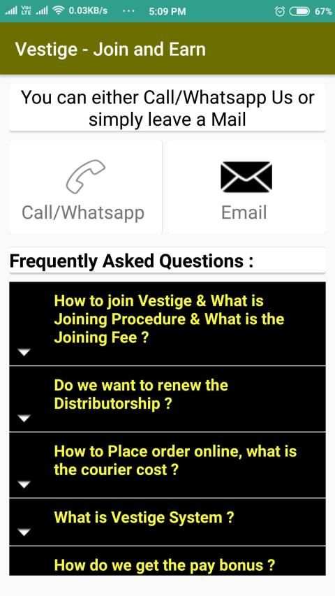 Vestige - Join and Earn स्क्रीनशॉट 1