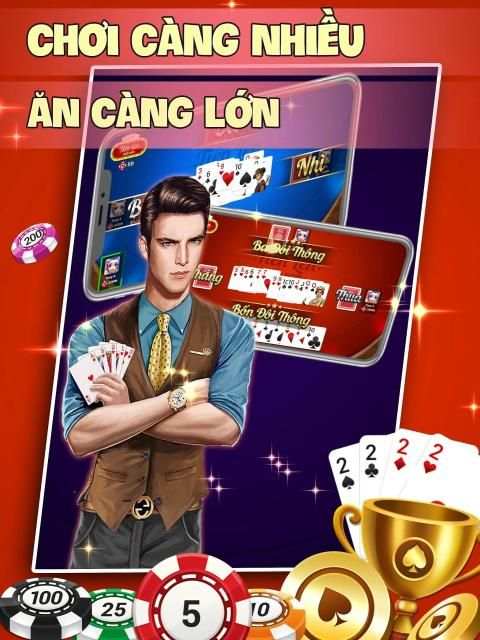 Phom - Ta La - Phỏm - Tá Lả - Danh Bai Offline screenshot 2