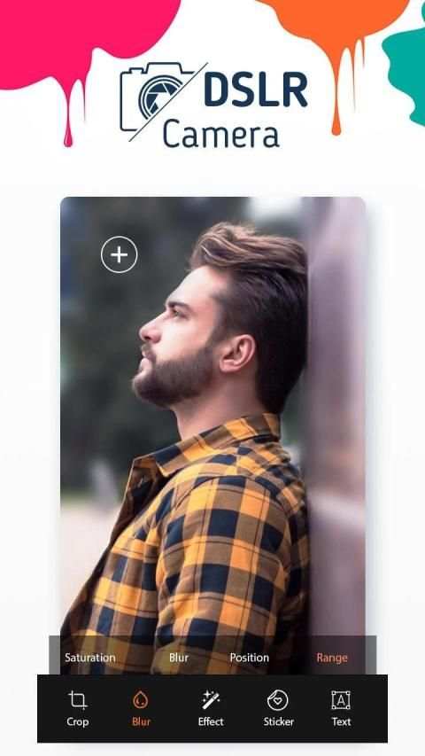 DSLR Camera: Focus Blur Camera screenshot 4