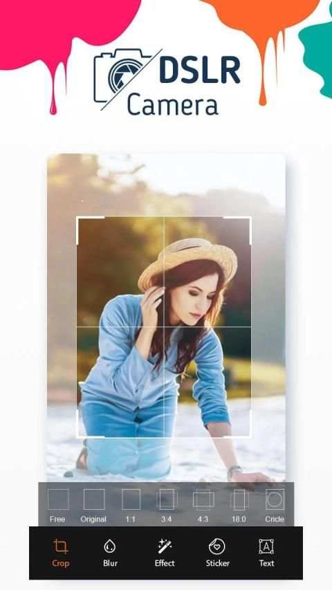 DSLR Camera: Focus Blur Camera screenshot 5
