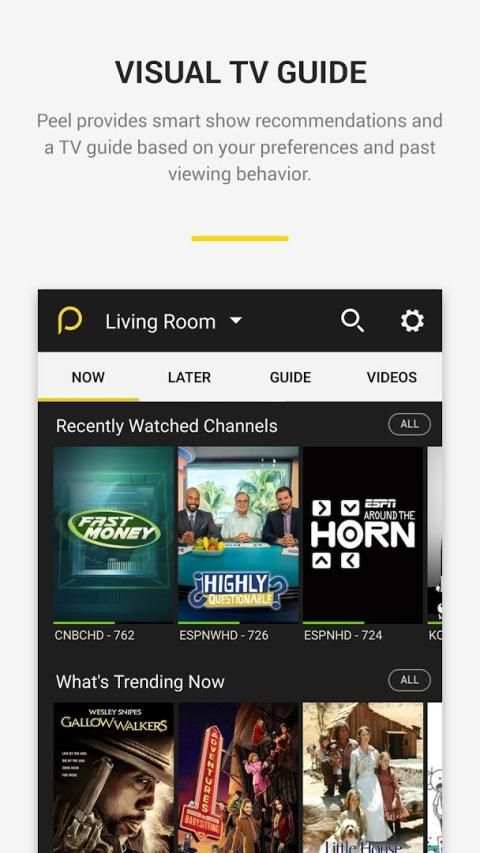 Peel Universal Smart TV Remote स्क्रीनशॉट 7
