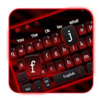 Keyboard Merah Hitam on 9Apps