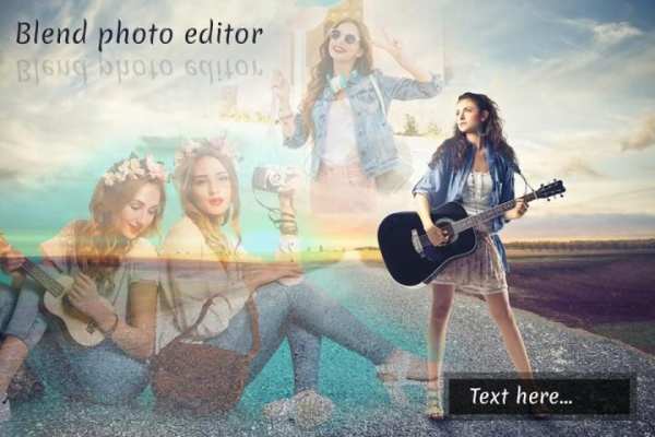 Blend Me Photo Editor : Blend Me Photo Frames screenshot 1
