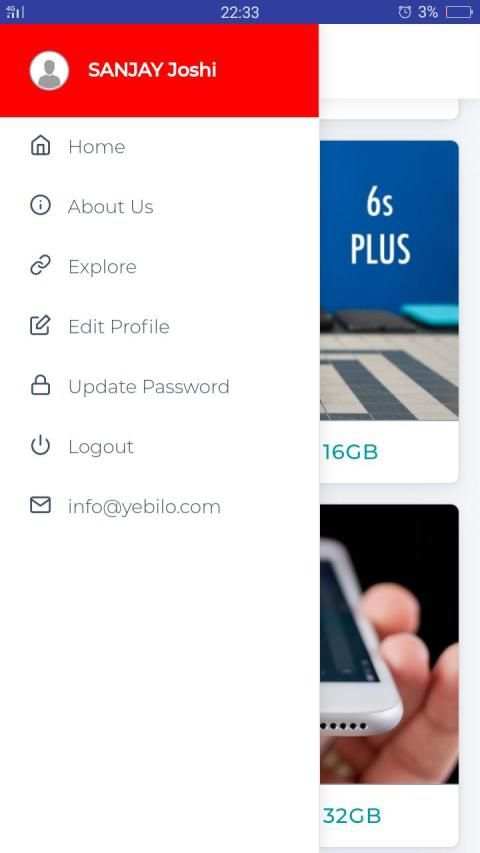 Yebilo screenshot 2