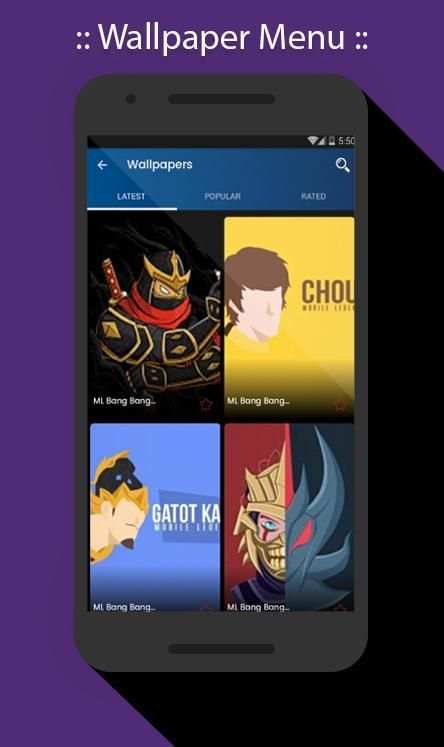 ML Bang Bang Wallpapers Legends screenshot 1