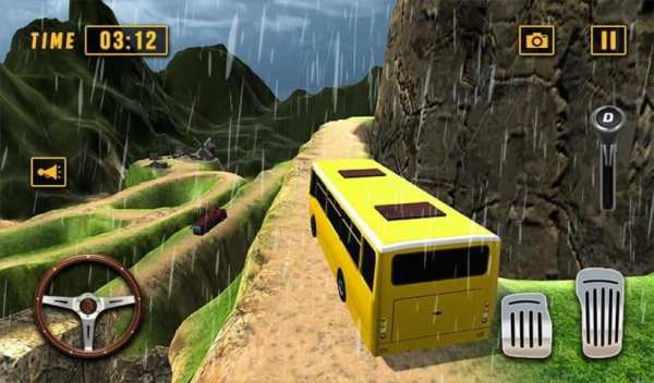 Hill Bus Driving 2018: Real Off-Road Tour screenshot 5
