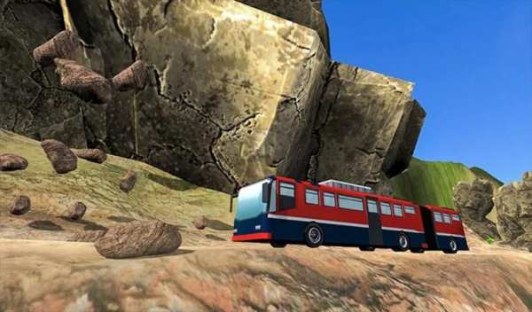 Hill Bus Driving 2018: Real Off-Road Tour screenshot 1