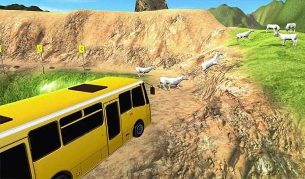 Hill Bus Driving 2018: Real Off-Road Tour screenshot 3
