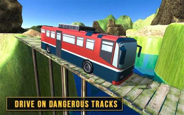 Hill Bus Driving 2018: Real Off-Road Tour screenshot 7