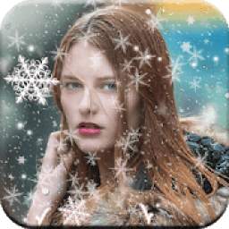 Snowfall Photo Effect